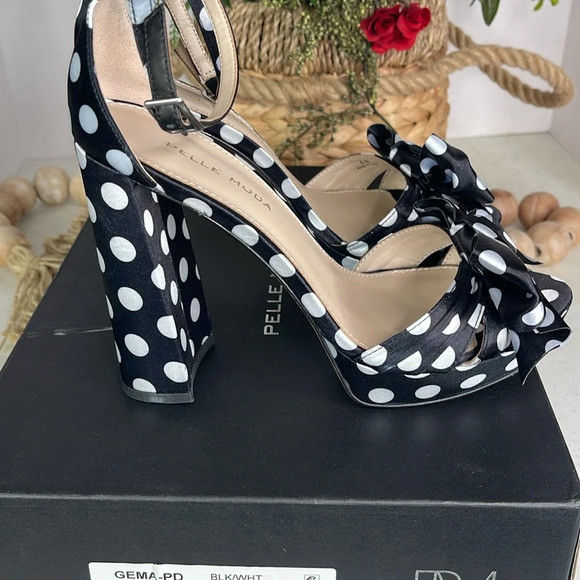 Pelle Moda Gema Ankle Strap Platform Sandal Sz 8.5 - Picture 9 of 10